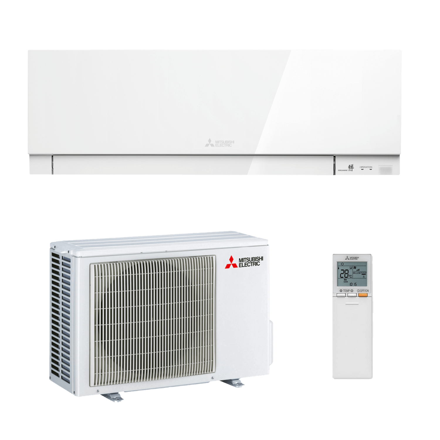 Mitsubishi MSZ-EF35VGK W Premium Wandklimageräte-Set - 3,5 kW
