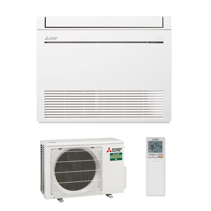 Mitsubishi MFZ-KJ25 Kompakt Truhengerät-Set - 2,5 kW