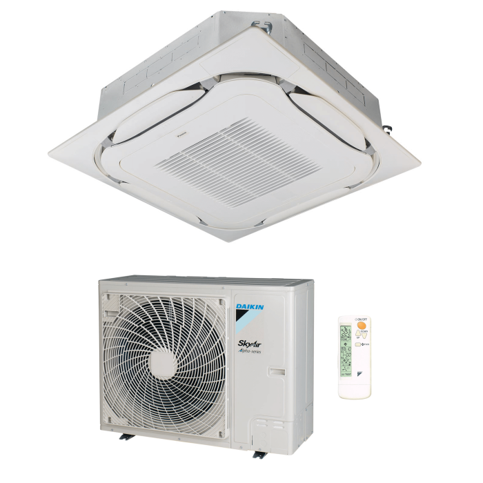 Daikin FCAHG-71H Deckenkassette-Set - 6,8 kW 380V
