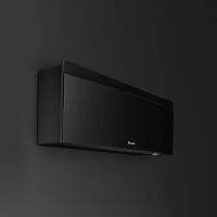 Daikin Emura FTXJ20AB Wandklimageräte-Set - 2,0 kW - Schwarz - ohne Montage Set - ohne Quick Connect - Bodenkonsole GDS400