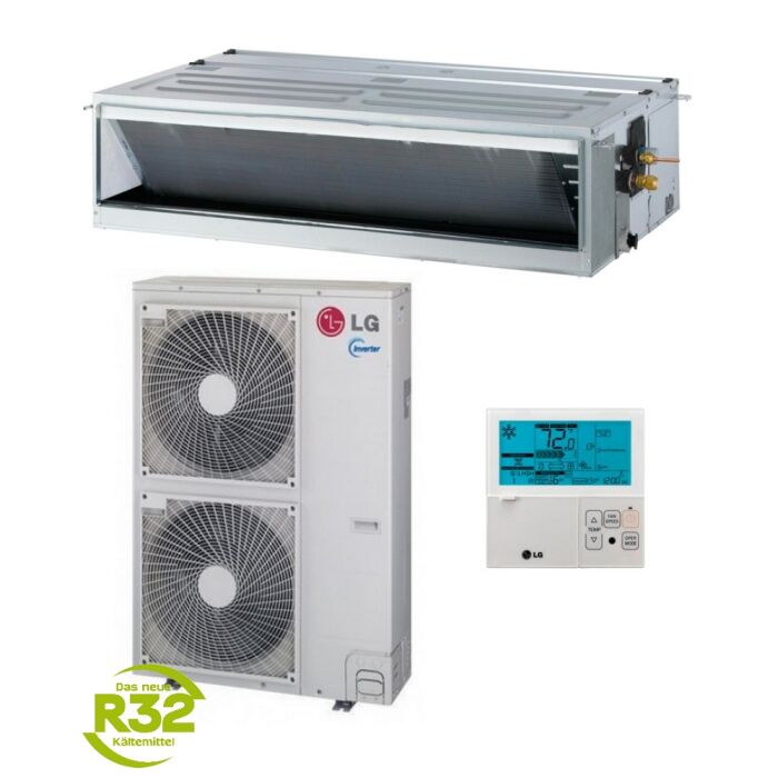 LG Standard Inverter UM42R R32 Kanalklimagerät SET- 12,0 kW
