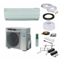 Daikin Ururu Sarara FTXZ25N Wandklimageräte-Set - 2,5 kW - 3 Meter - ohne Quick Connect - ohne Befestigung - ohne WiFi