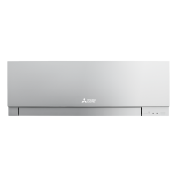 Mitsubishi Premium MSZ-EF25VGK S Wandklimagerät-Set - 2,5 kW - Silber - ohne Montage Set - ohne Quick Connect - ohne Befestigung