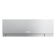 Mitsubishi Premium MSZ-EF25VGK S Wandklimagerät-Set - 2,5 kW - Silber - ohne Montage Set - ohne Quick Connect - ohne Befestigung