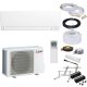 Mitsubishi Standard MSZ-AY35VGK Wandklimagerät-Set - 3,5 kW - ohne Montage Set - ohne Quick Connect - Bodenkonsole GDS400