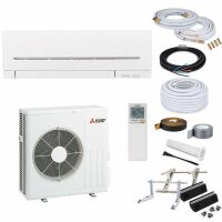 Mitsubishi Kompakt MSZ-AP60VGK Wandklimagerät-Set - 6,1 kW - 3 Meter - ohne Quick Connect - ohne Befestigung