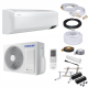 Samsung Wind-Free Avant AR09TXEAAWKNEU/X Wandklimageräte-Set - 2,5 kW - 3 Meter - ohne Quick Connect - ohne Befestigung