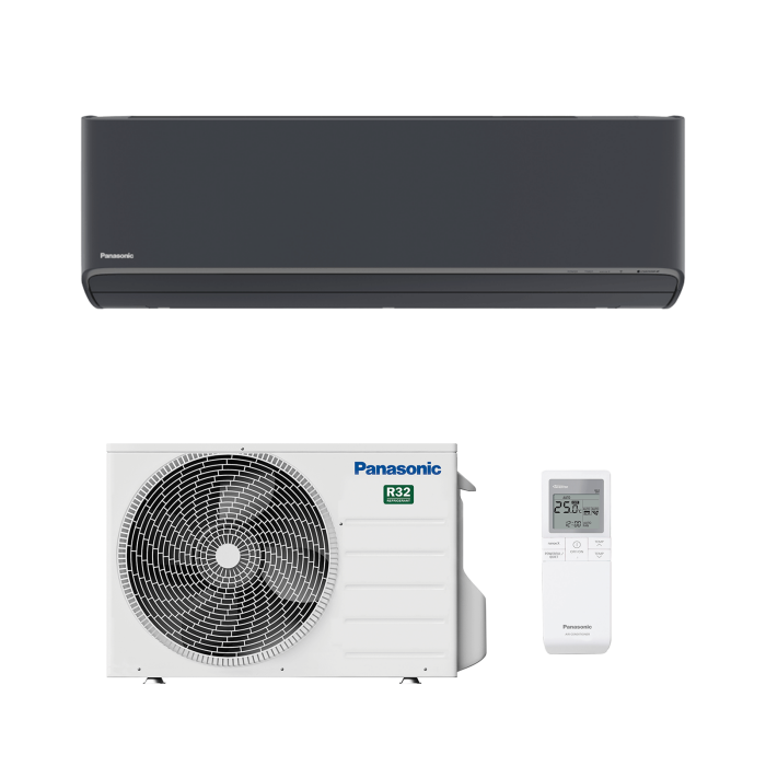 Panasonic Etherea KIT-XZ42ZKE-H Graphit Wandklimageräte-Set - 4,2 kW