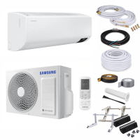 Samsung Wind-Free Comfort AR12TXFCAWKNEU/X Wandklimageräte-Set - 3,5 kW - 3 Meter - ohne Quick Connect - ohne Befestigung
