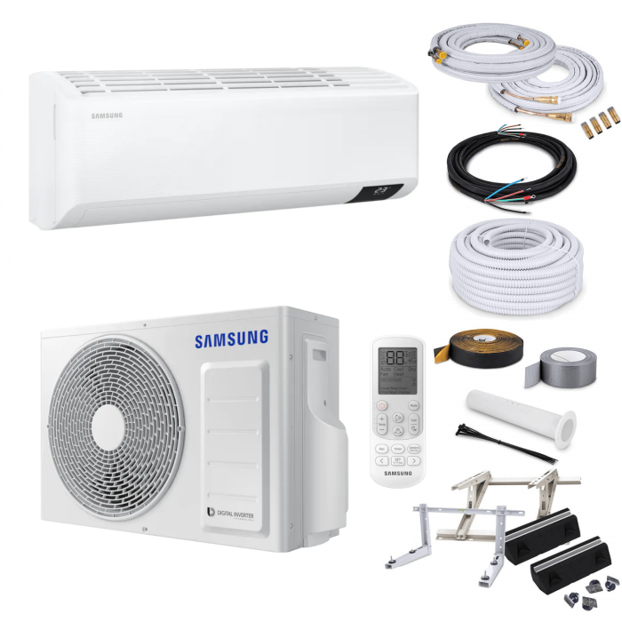 Samsung Cebu AR24TXFYAWKNEU/X Wandklimageräte-Set - 6,5 kW mit Montagezubehör