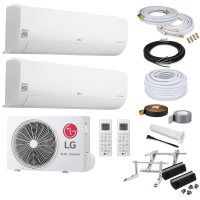 LG Standard MultiSplit-Set - 2x S09ET - 2,5 kW + MU2R15...