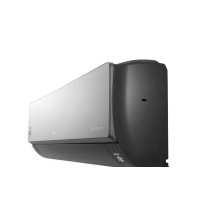 LG Artcool Mirror MultiSplit-Set - 2x AC09BK -  2,5 kW + MU2R15 mit Montagezubehör