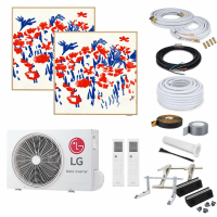 LG Artcool Gallery Multisplit-Set - 2 x MA12R - 3,5 kW +...
