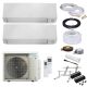 Daikin Perfera MultiSplit-Set - 2x FTXM35A5V1B - 3,4 kW + 2MXM50A2V1B9 - 2x 3 Meter  - ohne Quick Connect - ohne Befestigung