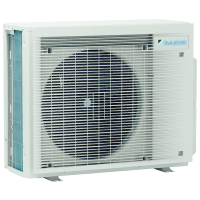 Daikin Emura MultiSplit-Set - 2x FTXJ25AB - 2,5 kW + 2MXM40A9 - Schwarz