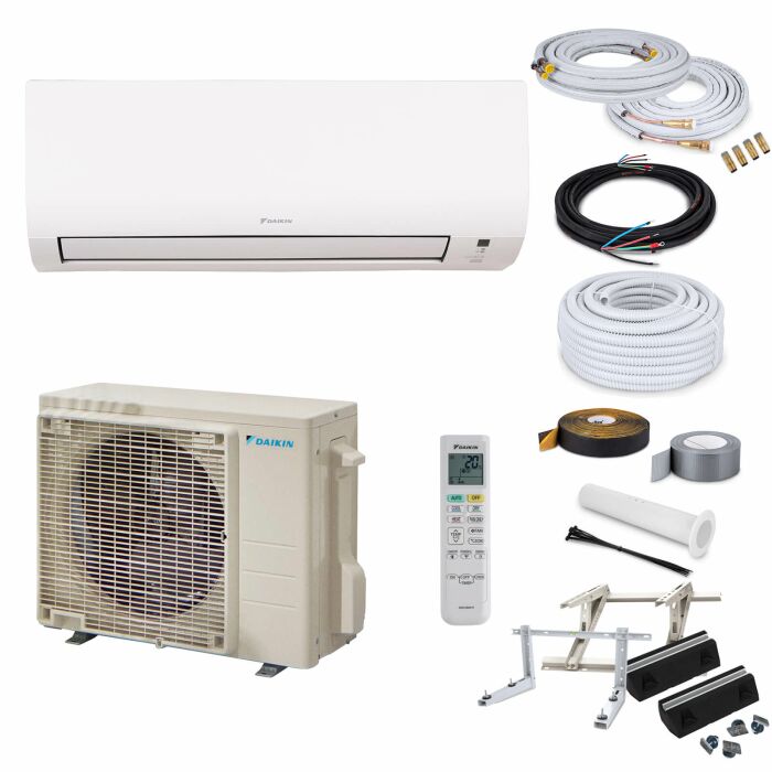 Daikin Comfora FTXP35N9 Wandklimageräte-Set - 3,5 kW - 3 Meter - ohne Quick Connect - ohne Befestigung