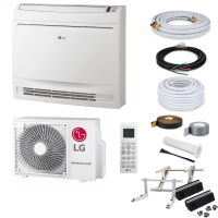LG Standard Inverter UQ12F Truhengerät-Set - 3,5 kW - ohne Montage Set - ohne Befestigung - ohne WiFi