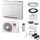 LG Standard Inverter UQ12F Truhengerät-Set - 3,5 kW - ohne Montage Set - ohne Befestigung - ohne WiFi