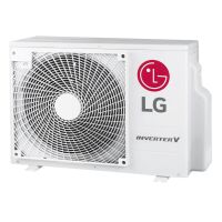 LG Standard Inverter UQ12F Truhengerät-Set - 3,5 kW - ohne Montage Set - Wandkonsole MS253 - ohne WiFi