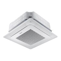 Samsung WindFree AC026RNNDKG/EU - 600x600 - 4-Wege Deckenkassette-Set - 2,6 kW - ohne Montage Set - Wandkonsole MS253 - ohne WiFi