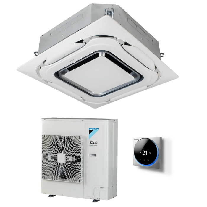 Daikin Round Flow Active - FCAG100B Deckenkassette-Set - 9,5 kW