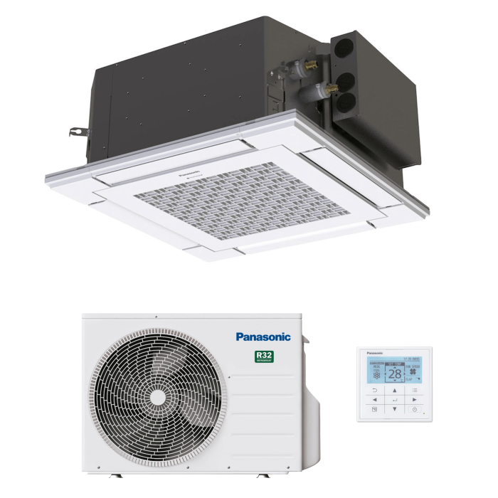 Panasonic Standard KIT-50PY3Z5 - 60x60 - 4-Wege Deckenkassette-Set - 5,0 kW