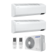 Samsung WindFree Avant MultiSplit-Set 2x AR09TXEAAWKNEU 2,5kW + AJ040TXJ2KG/EU