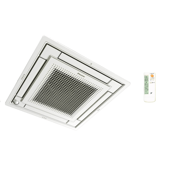 Daikin Blende Weiß mit Kabelloser Fernbedienung - BYFQ60CW + BRC7F530W
