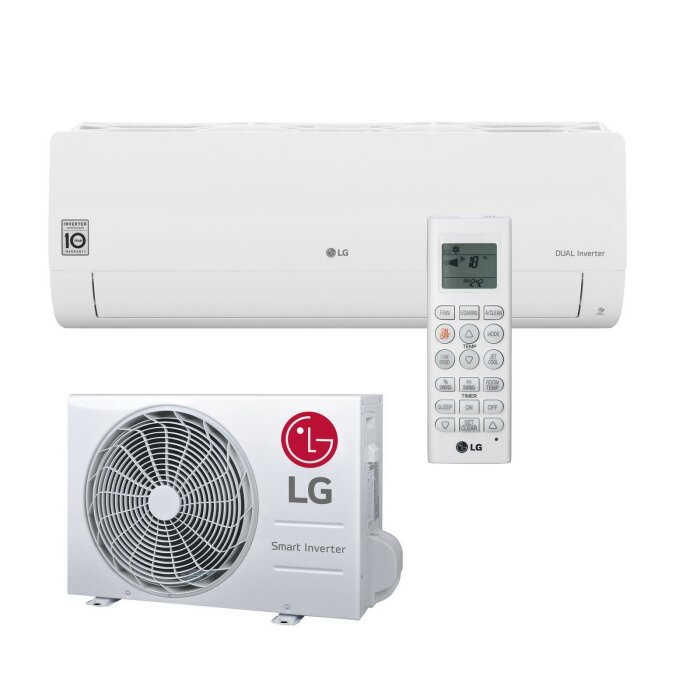 LG Klimaanlage Standard S09ET Wandklimageräte-Set - 2,5 kW