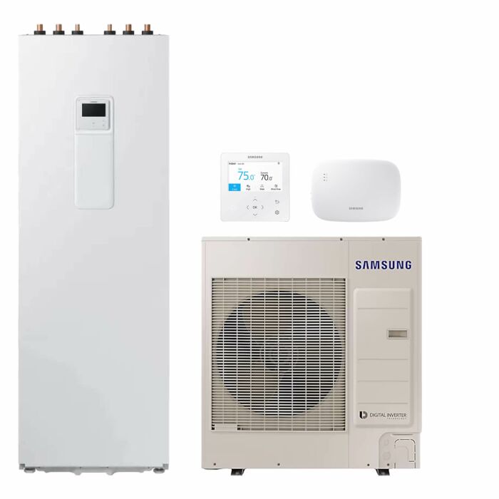 Samsung Wärmepumpe - EHS MONO - ClimateHub - 260L. - AE260RNWMEG/EU + AE080RXYDEG/EU - 8,0 kW