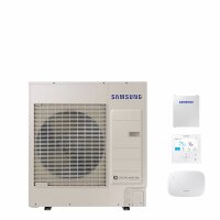 Samsung Wärmepumpe - AE080RXYDEG/EU - Monoblock mit Steuerungsmodul - MIM-E03CN - 8,0 kW