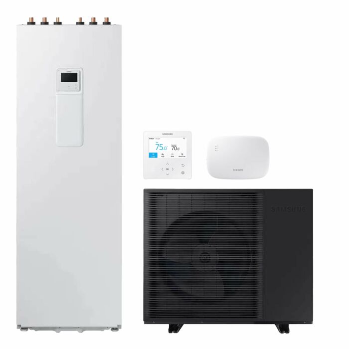 Samsung Wärmepumpe - EHS MONO R290 - ClimateHub - 260L. - AE260CNWMEG/EU + AE080CXYDEK/EU - 8,0 kW