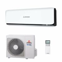 Mitsubishi Heavy Industries Diamond SRK25ZSX-WFB Wandklimageräte-Set - 2,5 kW - Black & White