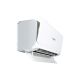 Mitsubishi Heavy Industries Diamond SRK25ZSX-WF Wandklimageräte-Set - 2,5 kW - Pure White - mit Überwurfmuttern - 1 Meter - ohne Befestigung