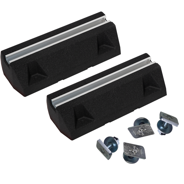 Dämpfungssockel Bodenkonsole Anti-Vibration GDS 240 / 400 / 600 / 1000 2x400mm mit Schraubensatz