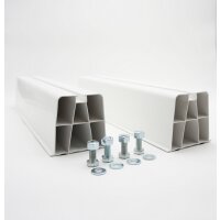 Bodenkonsole PVC 450 mm Weiß